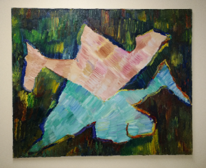 Painting by the late Helena Kaufman - donated to HALCO by her family (2)